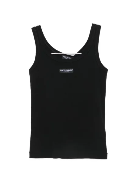 Top Dolce & Gabbana tricotate cu autograf negru