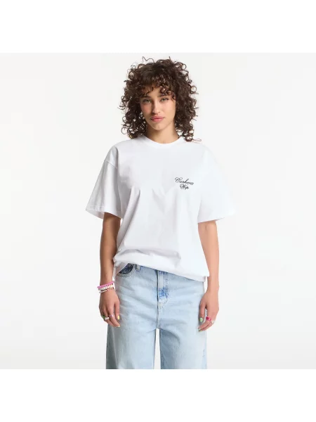 Carhartt WIP Tričko Gracious čierna biela