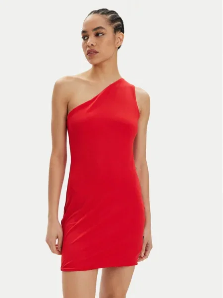 Tommy Jeans Rochie de vară roșu