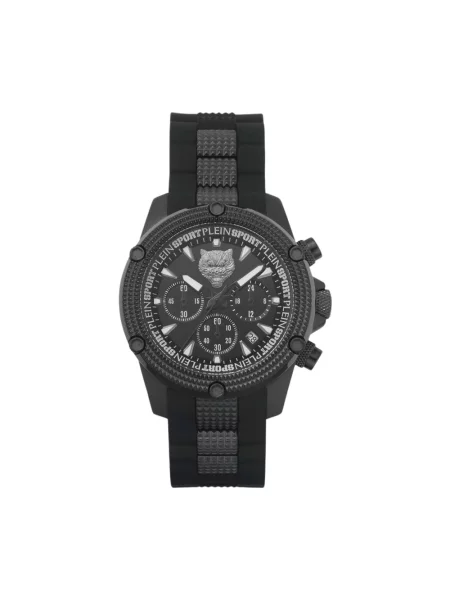 Plein Sport Zegarek Hurricane czarny