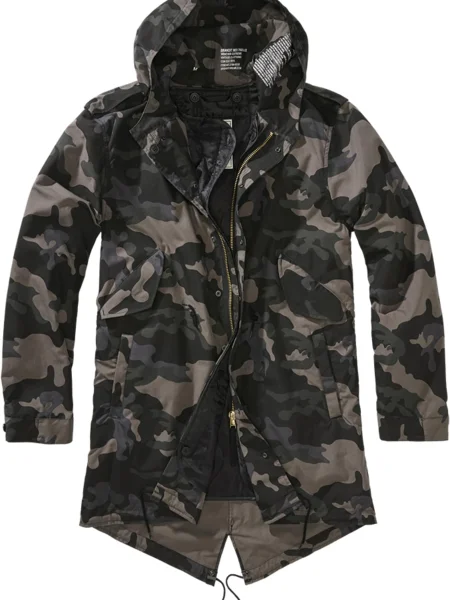 Brandit Prehodna jakna US antracit / grafit / greige / temno zelena