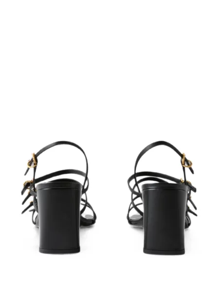 Sandale Claudie Pierlot din satin negru