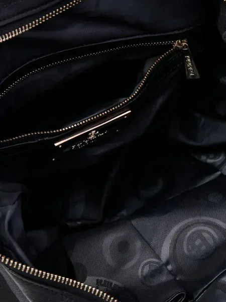 Geantă shopper Baldinini din piele negru