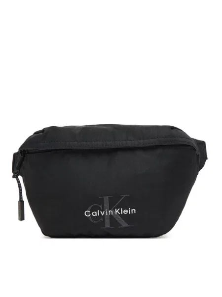Calvin Klein Torbica oko struka Bold Waistbag crna