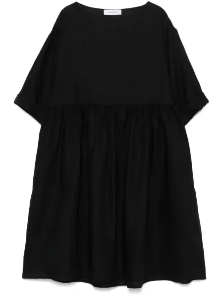 Rochie mini Gran Sasso de in cu decolteu barcă de costum negru
