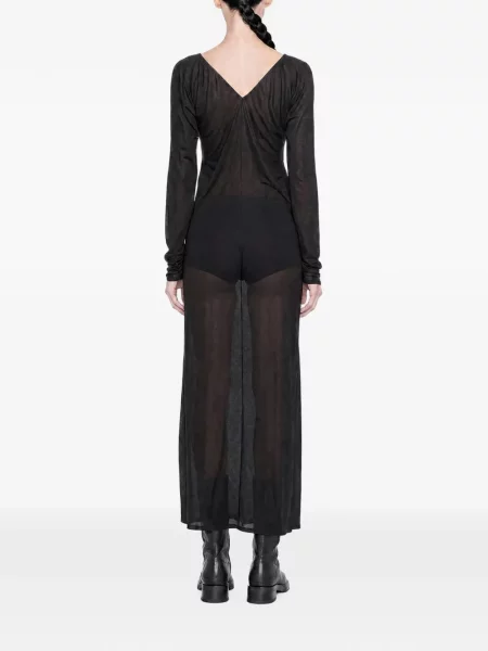 Rochie Our Legacy cu decolteu în V negru