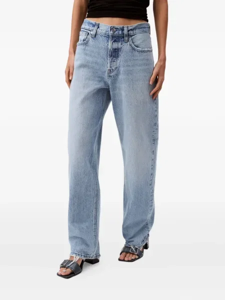 Blugi Calvin Klein Jeans cu 5 buzunare albastru