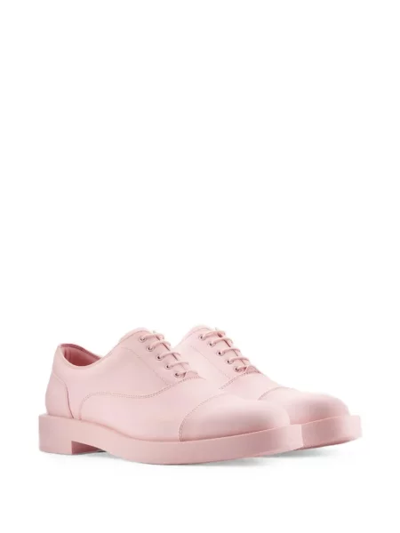 Iš natūralios odos bateliai Clarks Originals rožinė