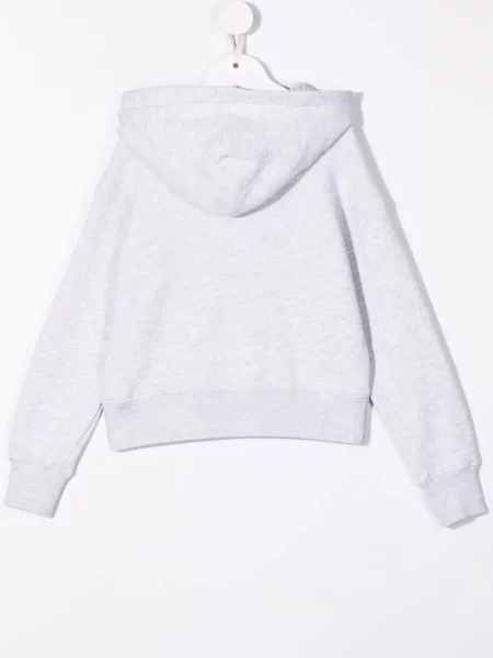 Bluza z kapturem dziecięca Palm Angels szara