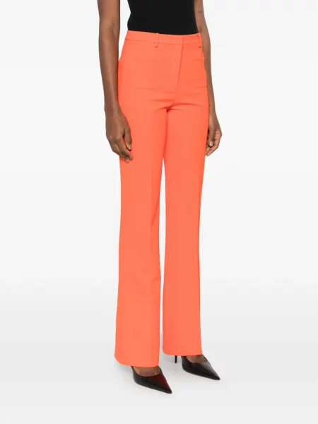 Pantaloni Patrizia Pepe portocaliu