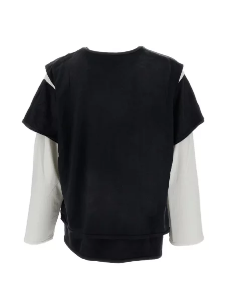 Lung tricou Found negru