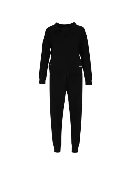 Gulerat trening Izaak Azanei tricotate negru