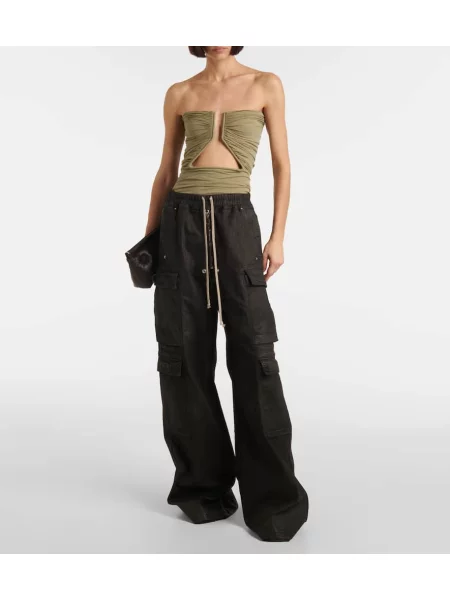 Top Rick Owens din jerseu negru