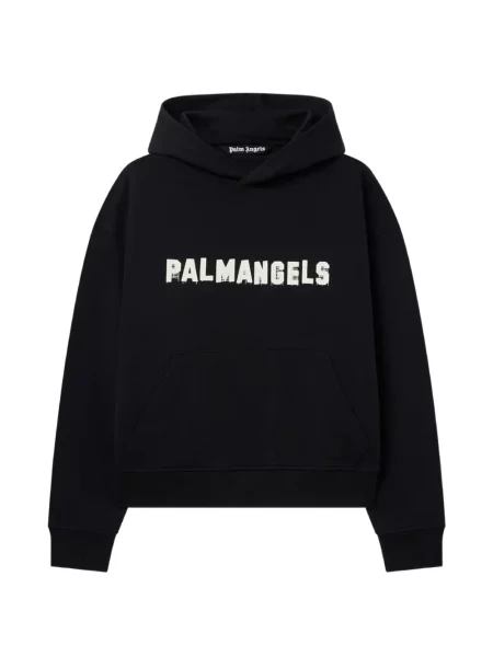 Hanorac cu glugă Palm Angels cu imagine negru