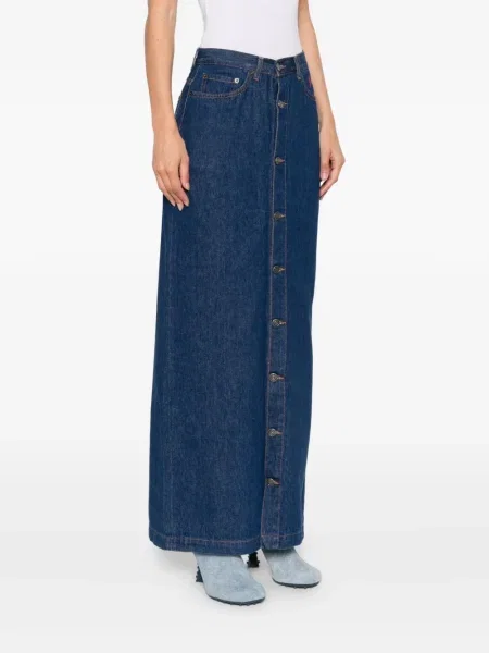 Fustă din denim Fiorucci albastru