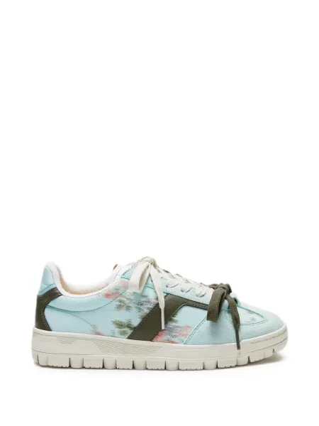 Sneakerși Lili Curia cu model floral cu imagine albastru