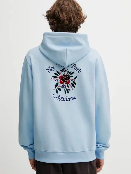 Drôle de Monsieur hanorac de Hoodie Slogan Rose albastru