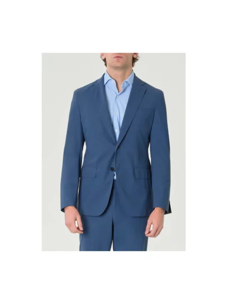 Garnitur Hugo Boss softshell elegancki niebieski