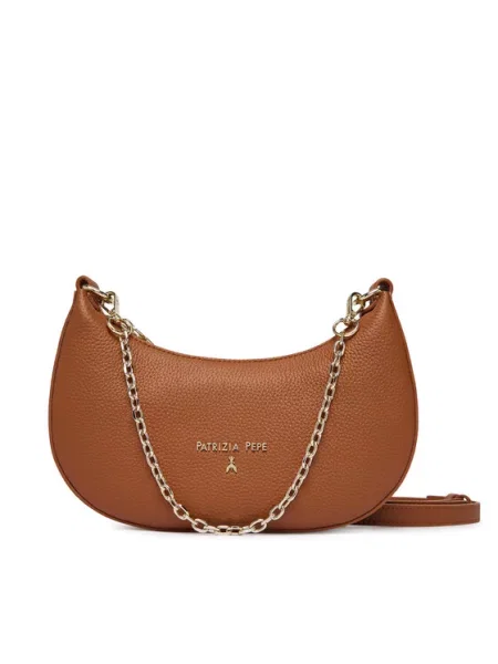 Patrizia Pepe Ročna torba rjava