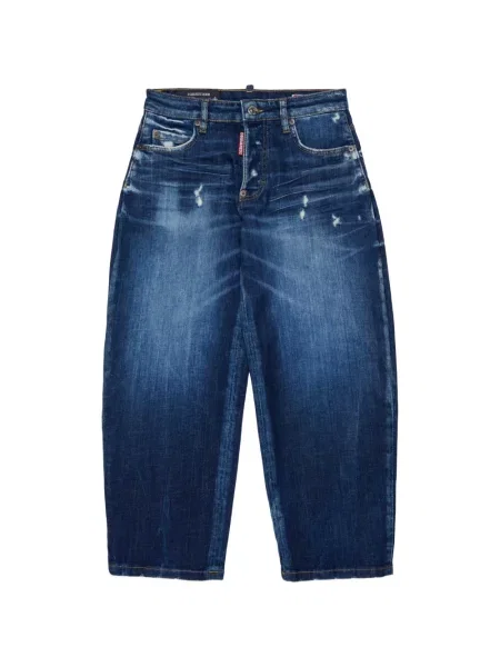 Jeansy dziecięce Dsquared2 niebieskie