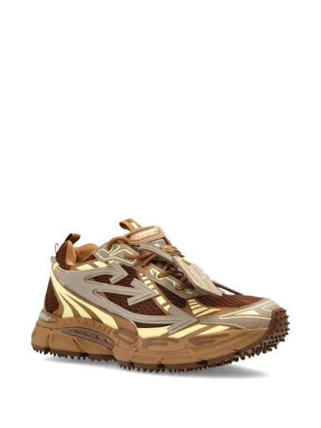 Sneakerși Off-white plasă alb