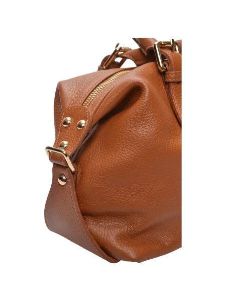 Geantă shopper Luisa Vannini maro