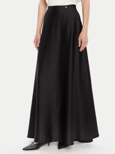 Rinascimento Fustă trapez negru