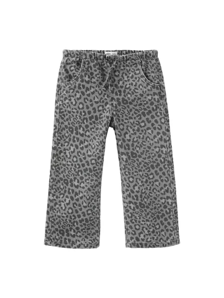 MANGO KIDS Jeans gri negru