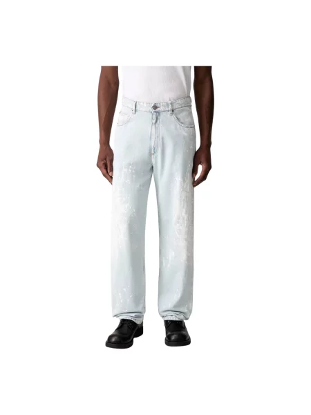 Jeansy Mm6 Maison Margiela niebieskie