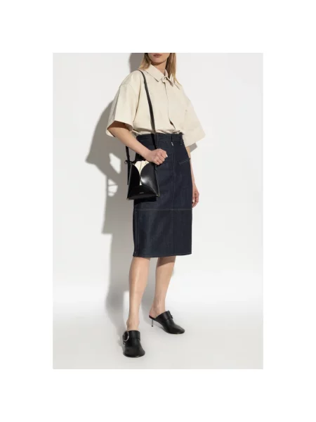 Koszula Jil Sander beżowa