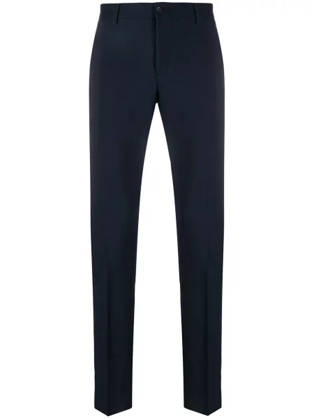 Pruhované kalhoty Valentino Garavani černé