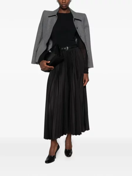 Lung tricou Meimeij negru
