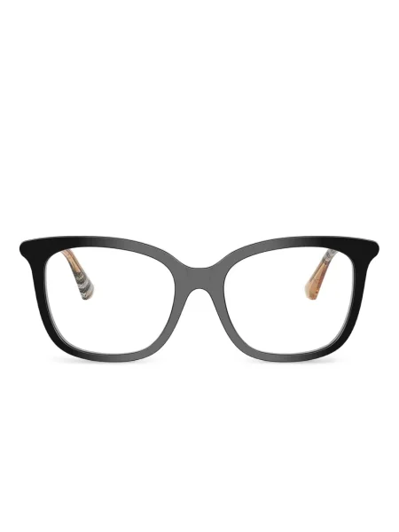 Ochelari de soare Burberry Eyewear cu imprimeu geometric negru