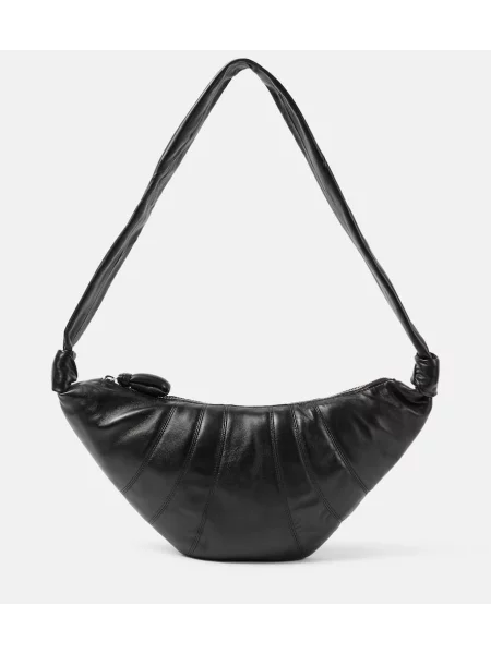 Geanta de piele Lemaire din piele maro