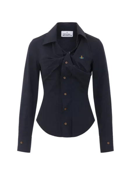 Cămașă Vivienne Westwood drapată negru