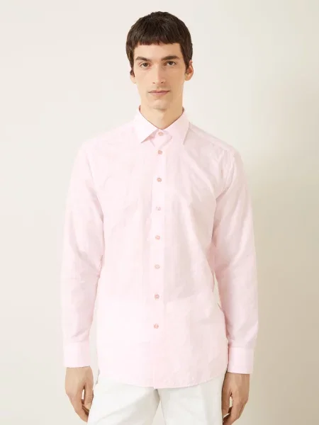 Etro Košile Regular Fit světle růžová