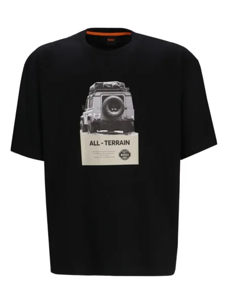 Tricou Boss cu imagine negru
