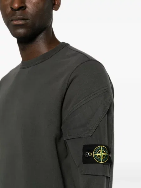 Vesta Stone Island kamenje našiveni džepovi siva