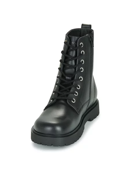 Pantofi Birkenstock din dantelă negru