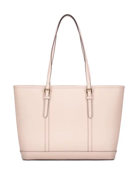 Geantă shopper Michael Kors din piele roz