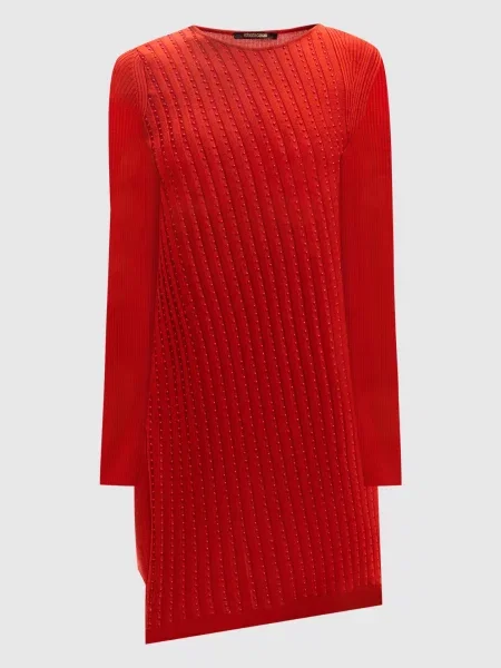 Сукня міні з намистинами Roberto Cavalli помаранчева