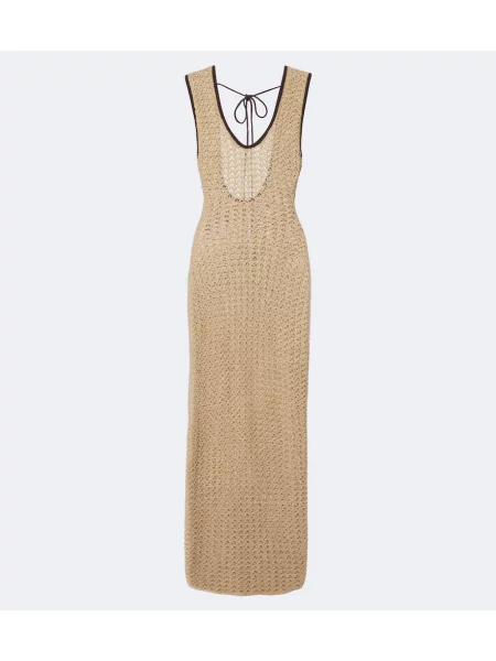 Rochie maxi Sir bej