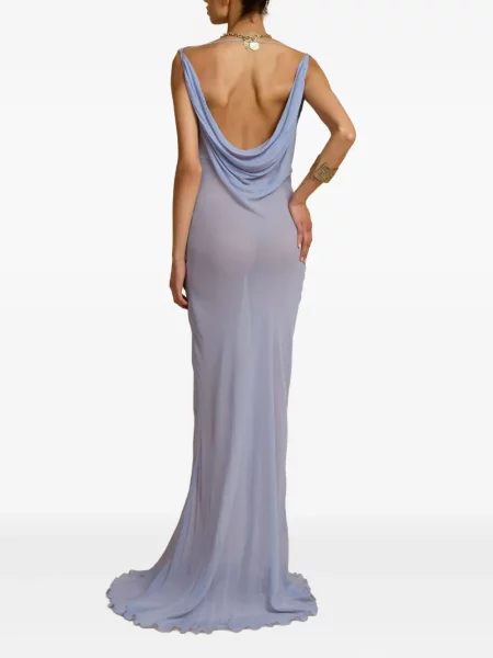 Rochie maxi Arcina Ori albastru