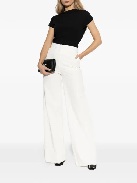 Pantaloni Max Mara alb