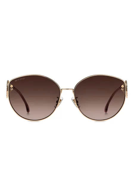 Ochelari de soare Etro cu model paisley auriu