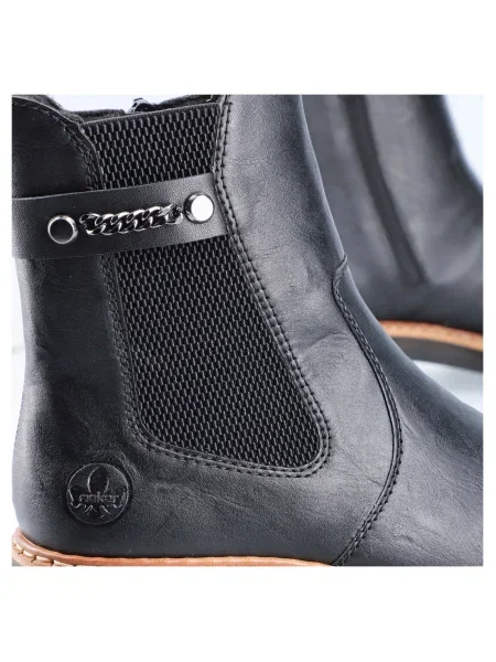 Rieker Ghete chelsea negru