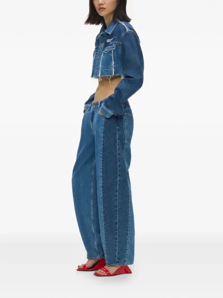 Blugi Karl Lagerfeld Jeans albastru