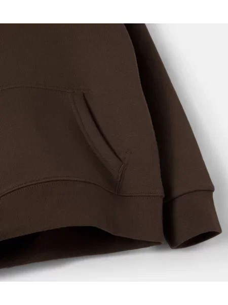Gyerek kapucnis melegítő felső Polo Ralph Lauren barna
