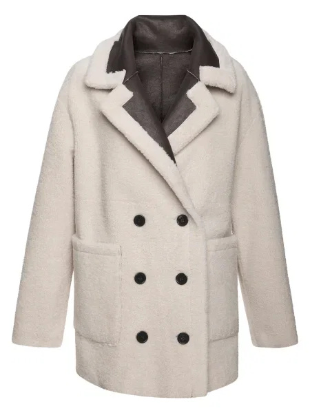 LASCANA Palton de iarnă / maro bej