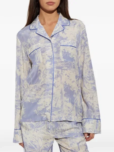 Cămașă Off-white cu imagine alb